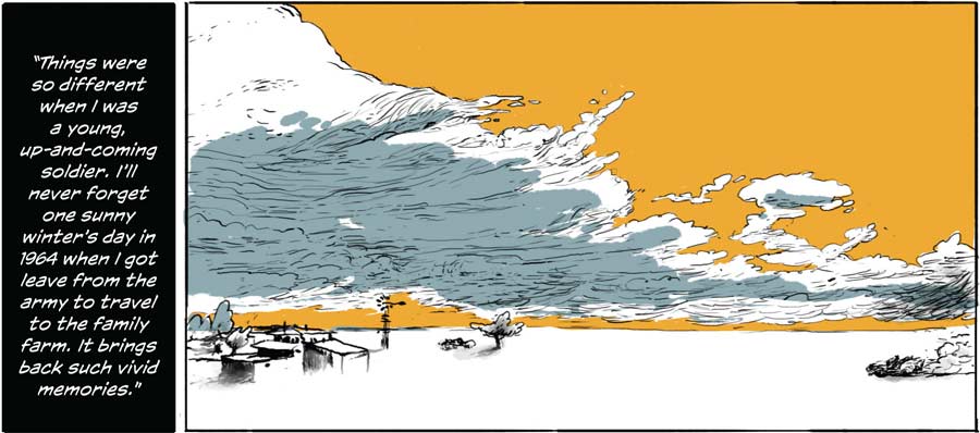 Things were so different when I was a young, up-and-coming soldier. I'll never forget one sunny winter's day in 1964 when I got leave from the army to travel to the family farm. It brings back such vivid memories.